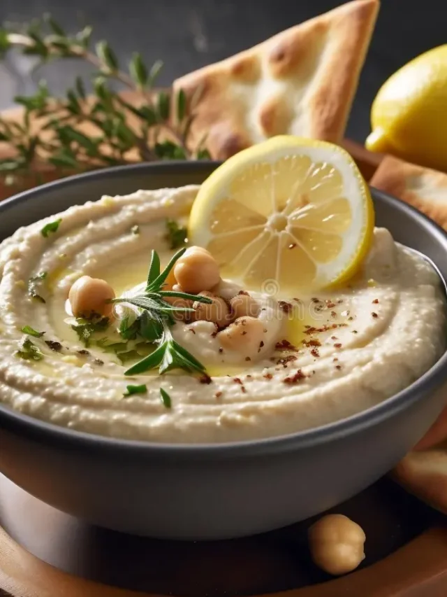 creamy-lebanese-hummus-delicious-chickpea-dip-authentic-flavors-generative-ai-279787091