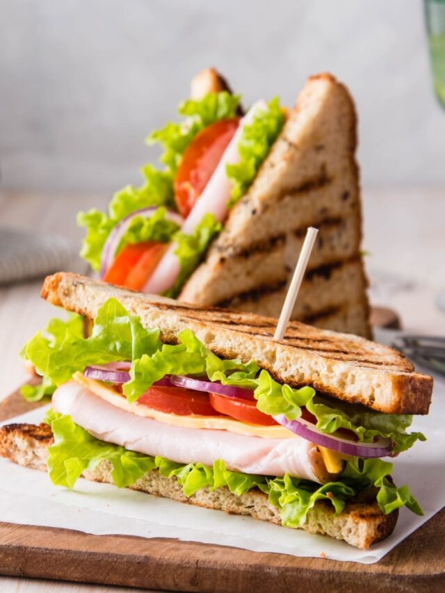 Ham-and-Cheese-Sandwich-with-Tomatoes-and-Green-Salad